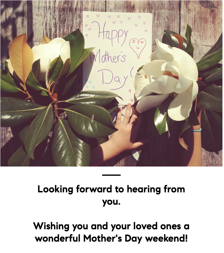 Happy Mother's Day 2022!