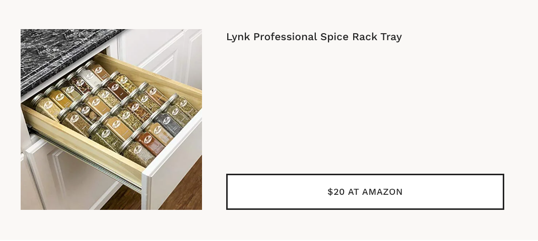Lynk Professional® Spice Rack Tray
