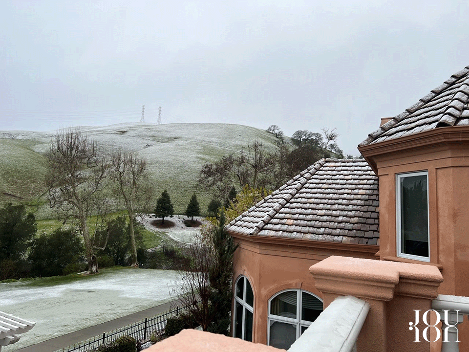 snow in the east bay
