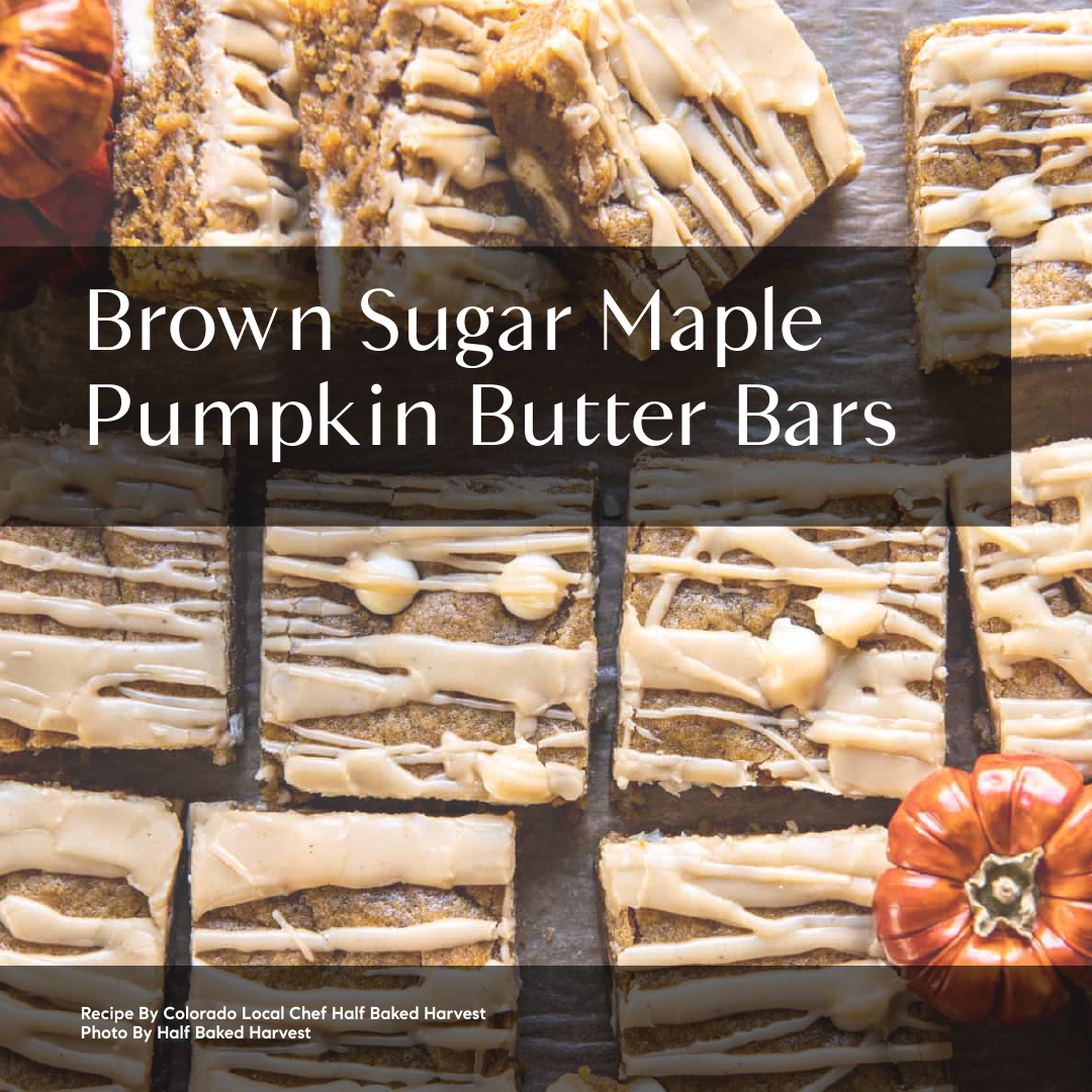 brown sugar maple pumpkin bars